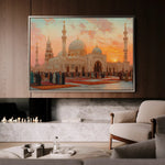 Orientalist 126 Canvas Art 60 x 40 cm / Black