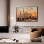 Orientalist 126 Canvas Art 60 x 40 cm / Black