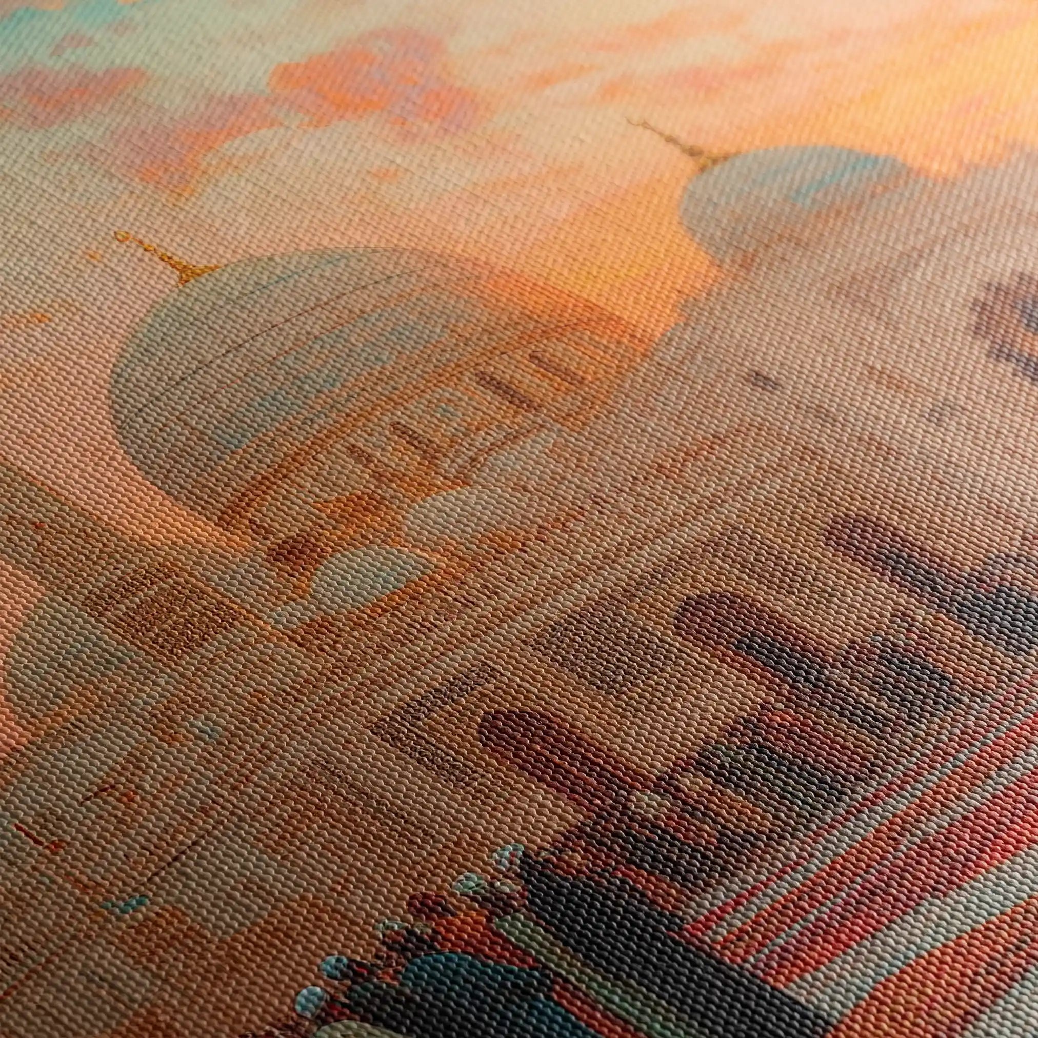 Orientalist 126 Canvas Art 60 x 40 cm / Black