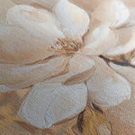 Floral 1260 Canvas Art 60 x 60 cm / Black