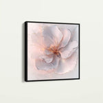 Floral 1264 Canvas Art 60 x 60 cm / Black