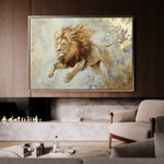 Animals 127 Canvas Art 60 x 40 cm / Black