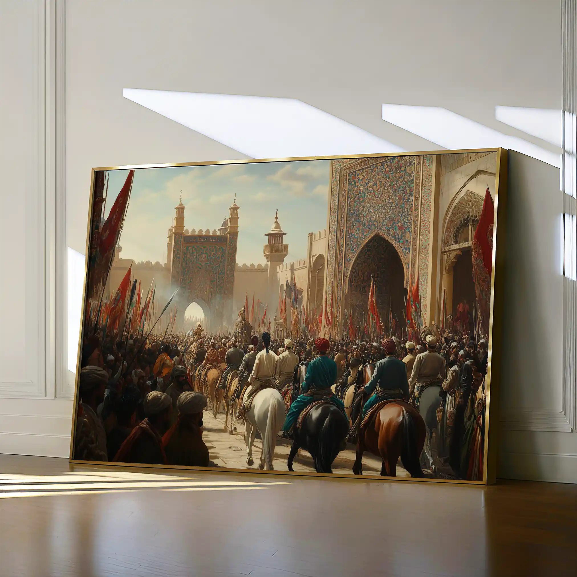 Orientalist 127 Canvas Art 60 x 40 cm / Black