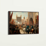 Orientalist 127 Canvas Art 60 x 40 cm / Black