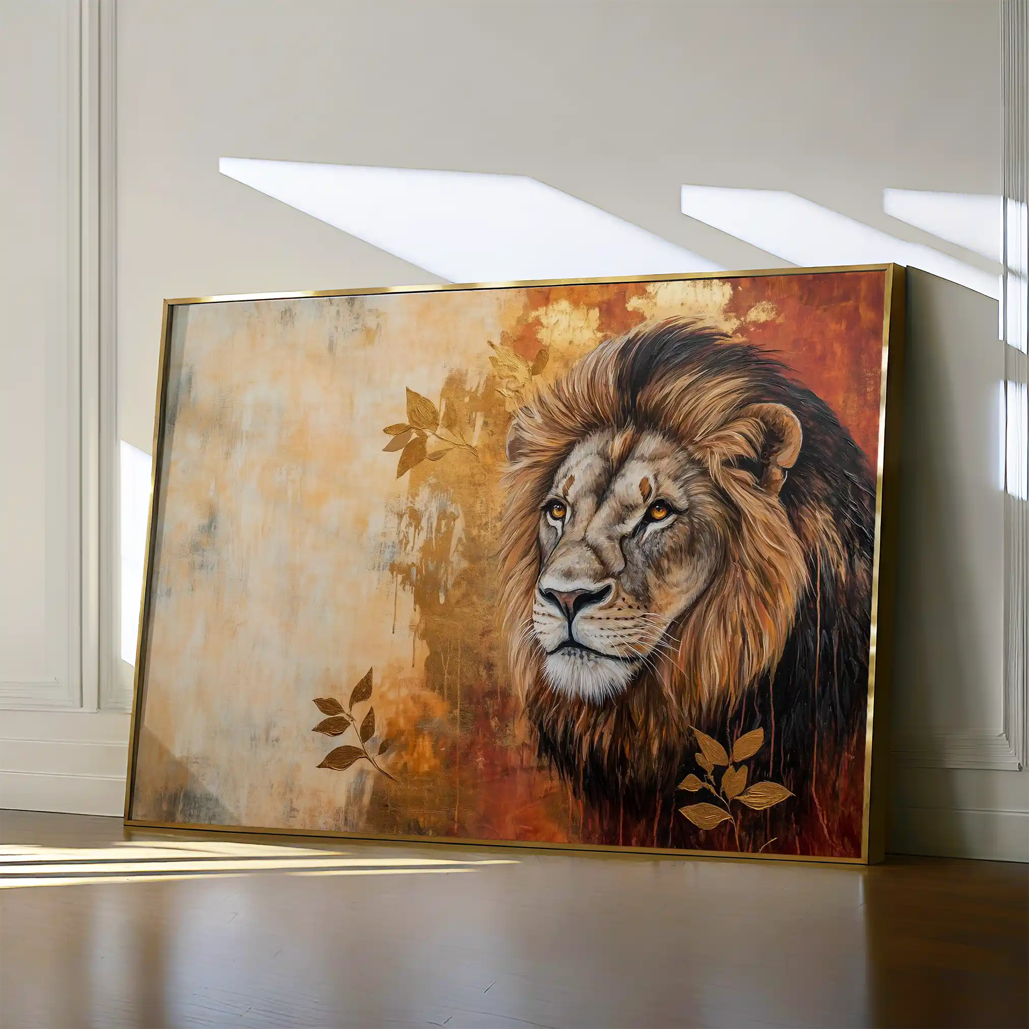 Animals 128 Canvas Art 60 x 40 cm / Black