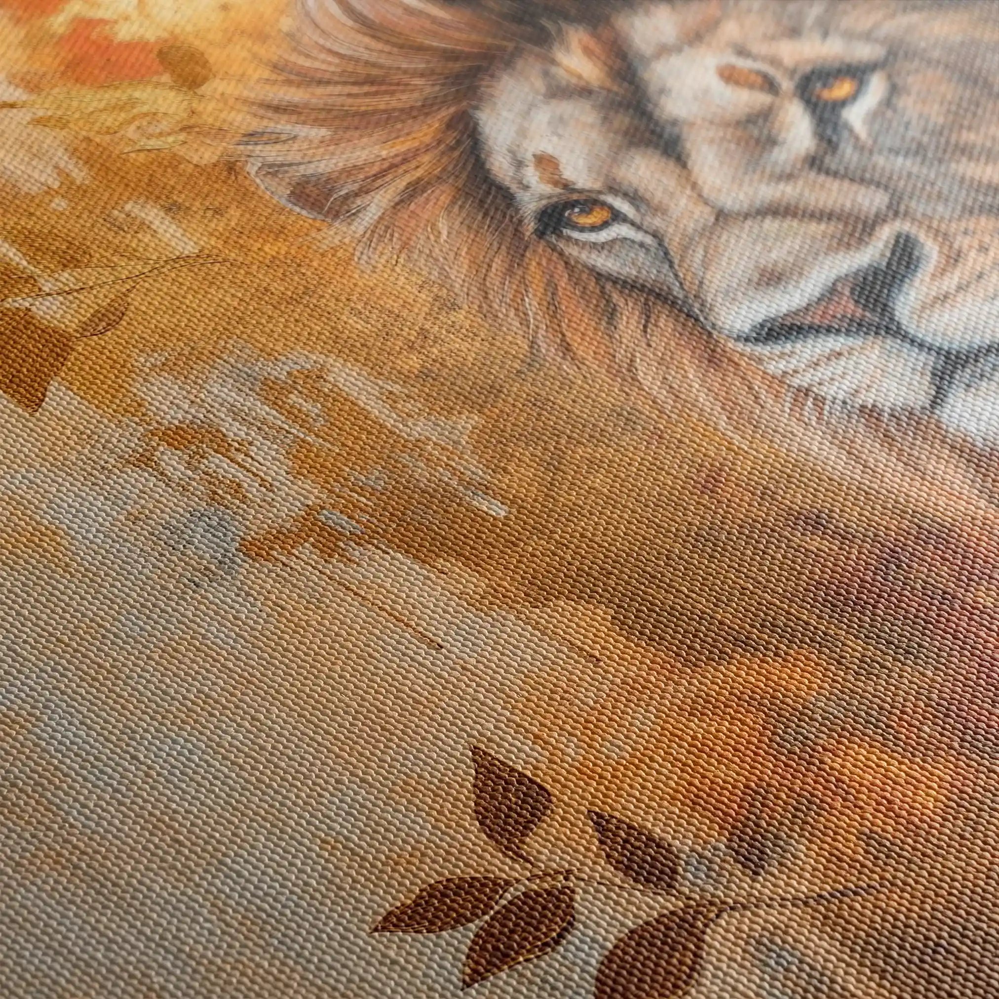 Animals 128 Canvas Art 60 x 40 cm / Black