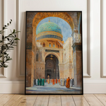 Orientalist 128 Canvas Art 60 x 40 cm / Black