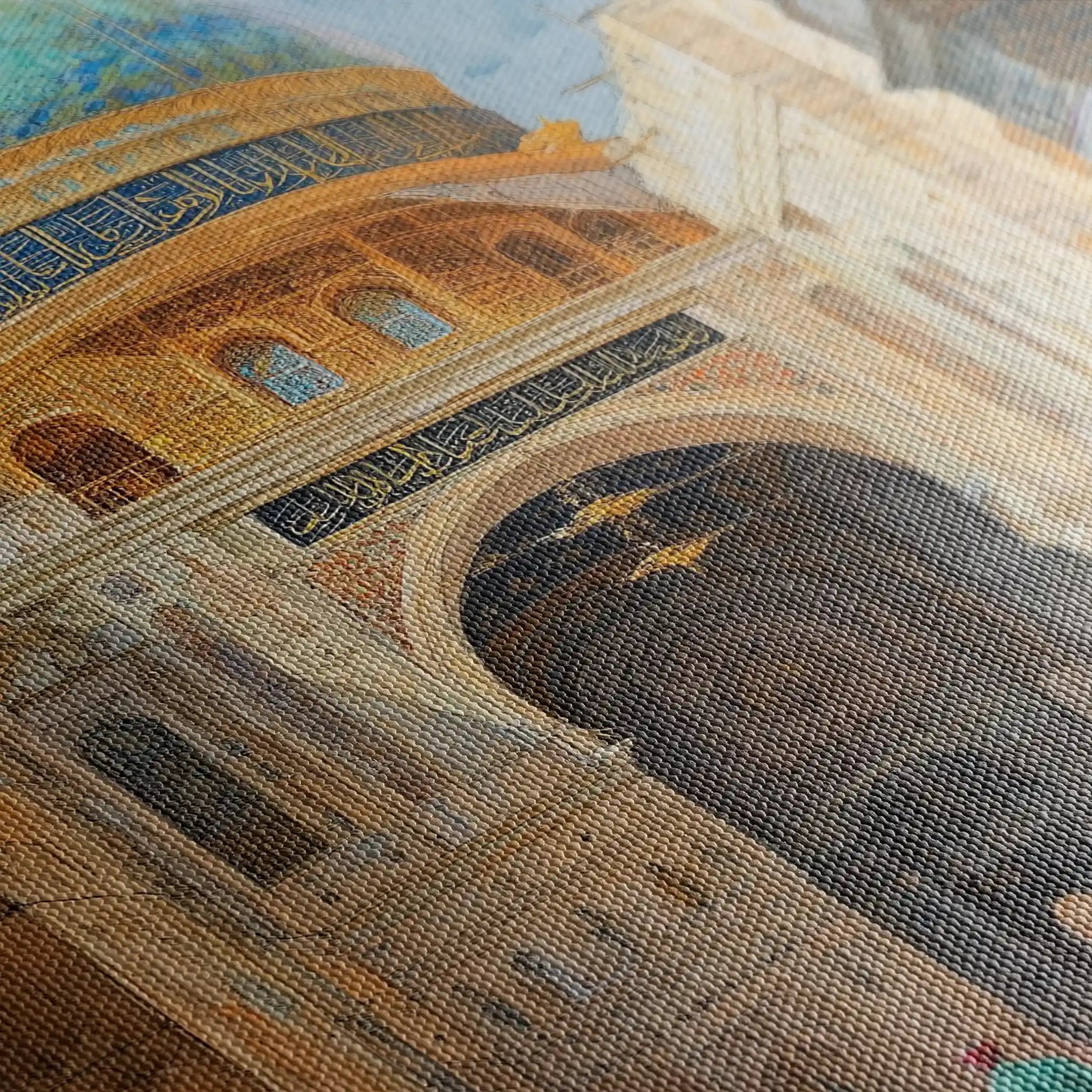 Orientalist 128 Canvas Art 60 x 40 cm / Black