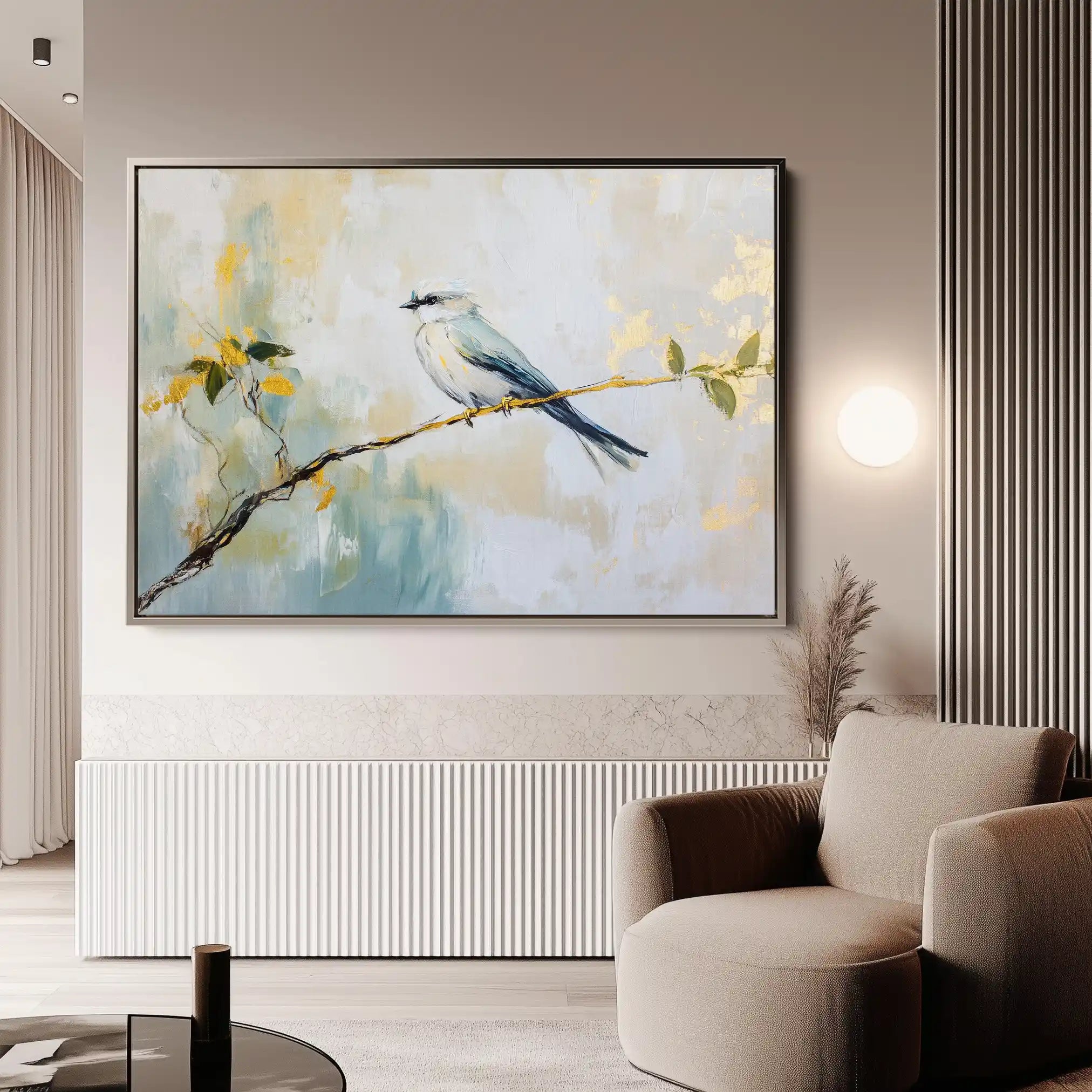 Animals 129 Canvas Art 60 x 40 cm / Black