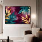 Boho 129 Canvas Art 60 x 40 cm / Black