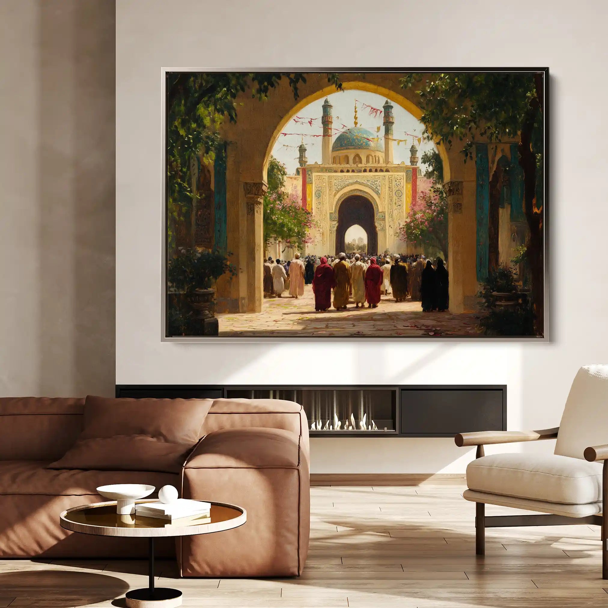Orientalist 129 Canvas Art 60 x 40 cm / Black