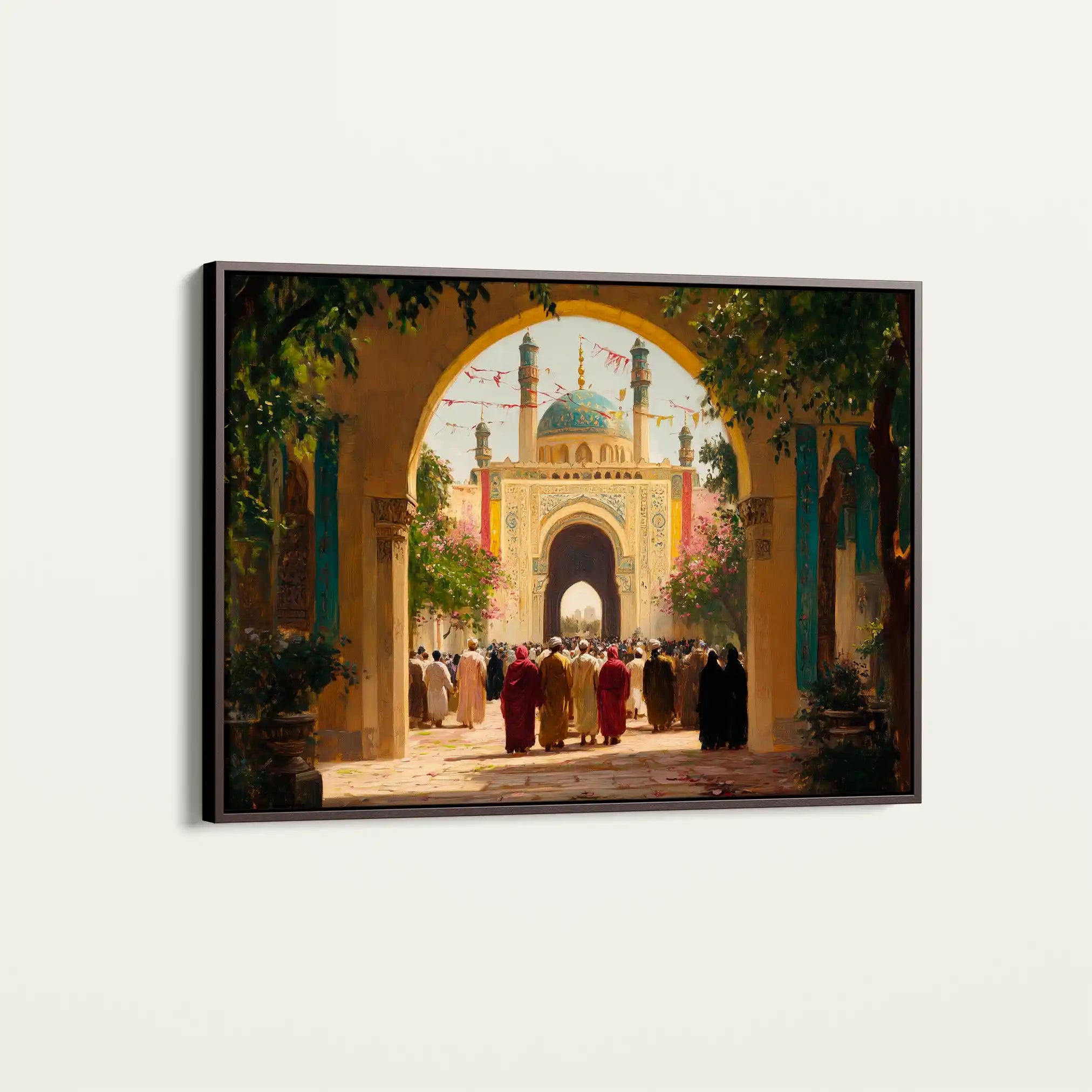 Orientalist 129 Canvas Art 60 x 40 cm / Black