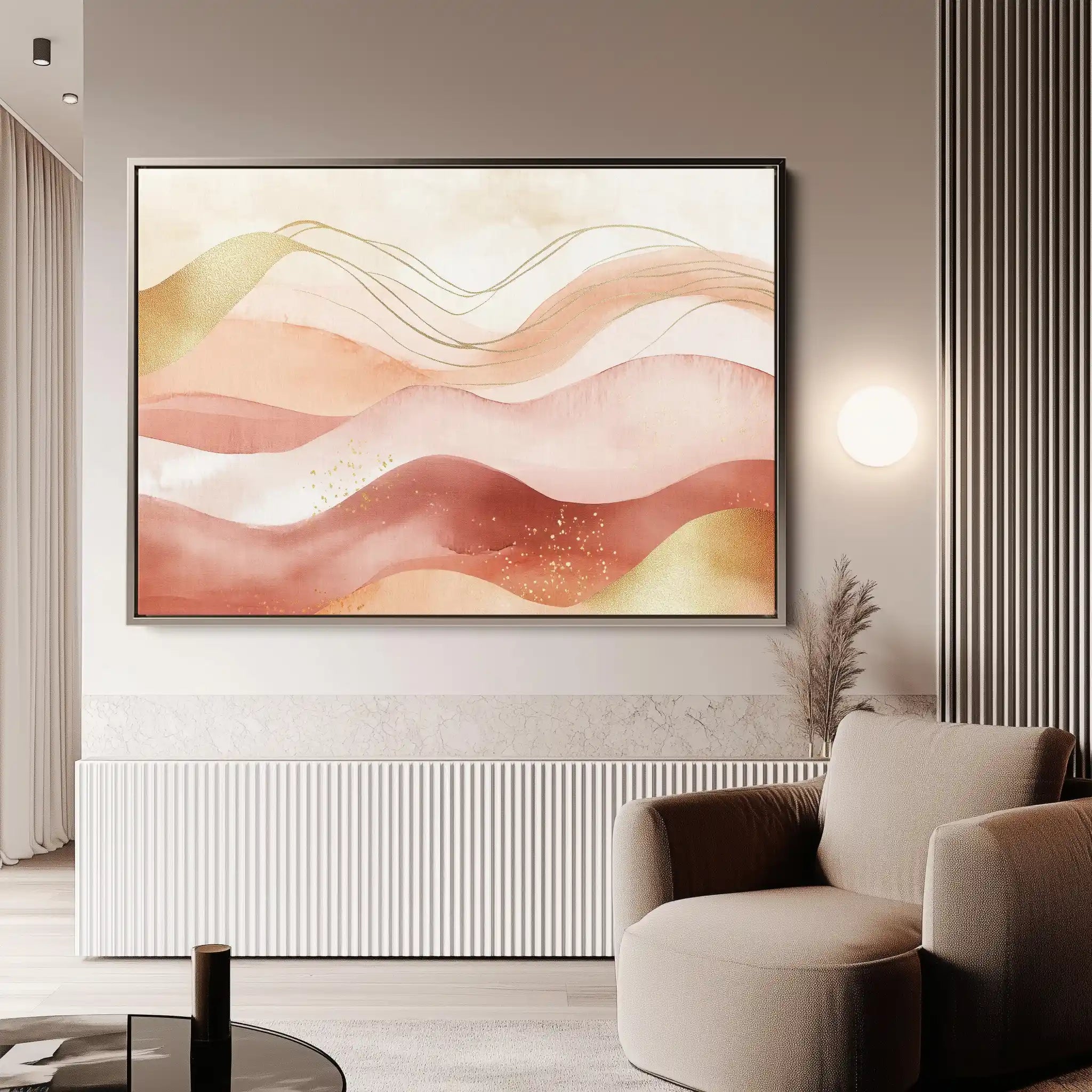 Boho 130 Canvas Art 60 x 40 cm / Black