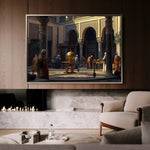 Orientalist 130 Canvas Art 60 x 40 cm / Black