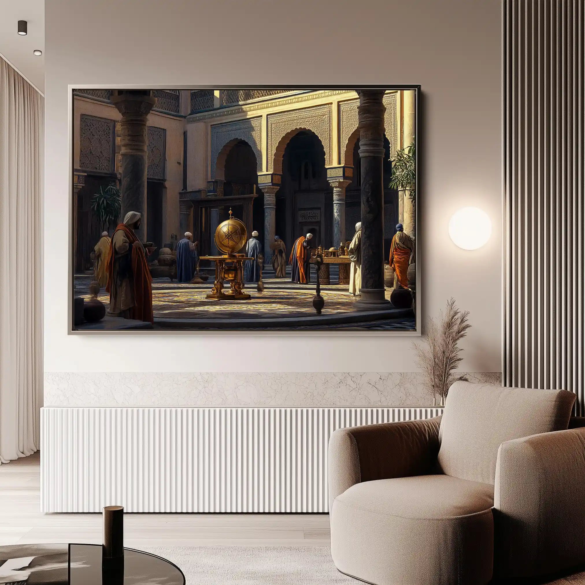 Orientalist 130 Canvas Art 60 x 40 cm / Black