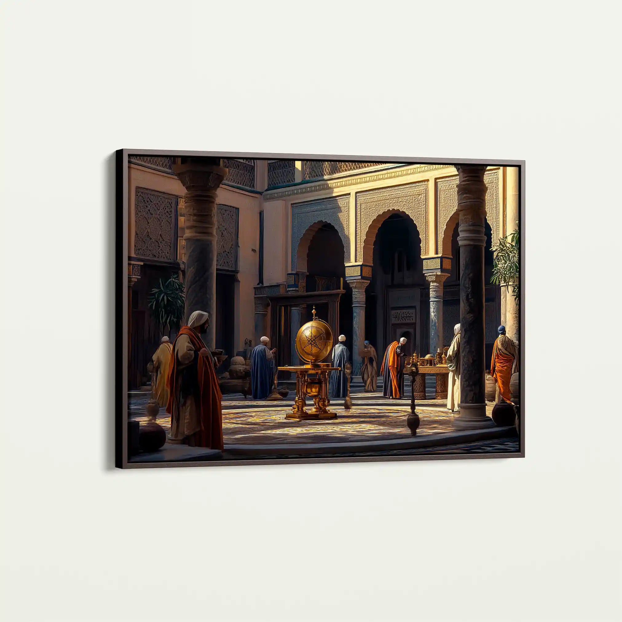 Orientalist 130 Canvas Art 60 x 40 cm / Black