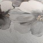 Floral 1302 Canvas Art 60 x 60 cm / Black