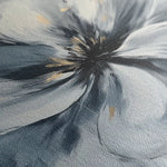 Floral 1307 Canvas Art 60 x 60 cm / Black