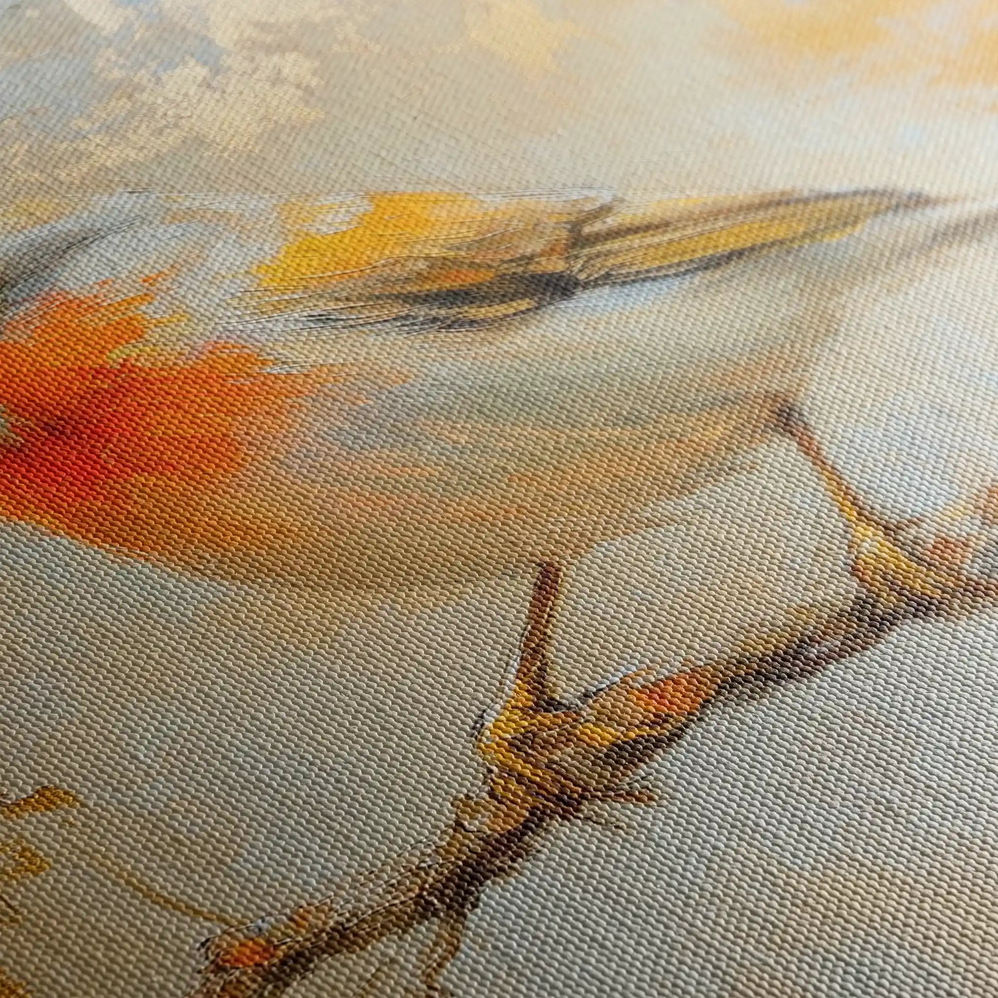 Animals 131 Canvas Art 60 x 40 cm / Black