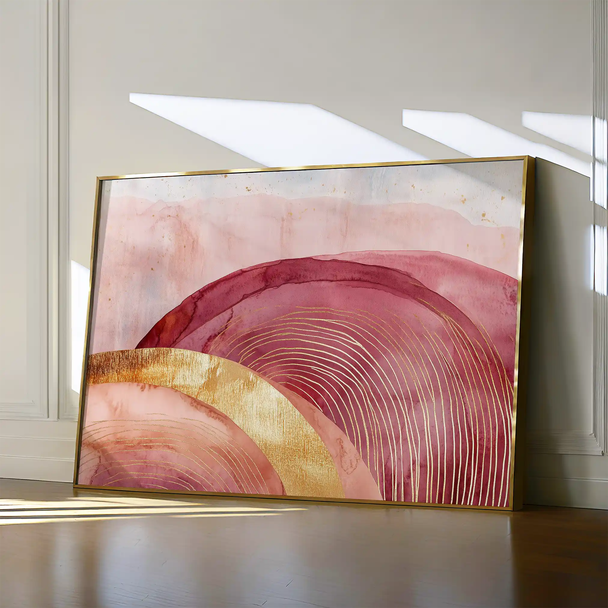 Boho 131 Canvas Art 60 x 40 cm / Black