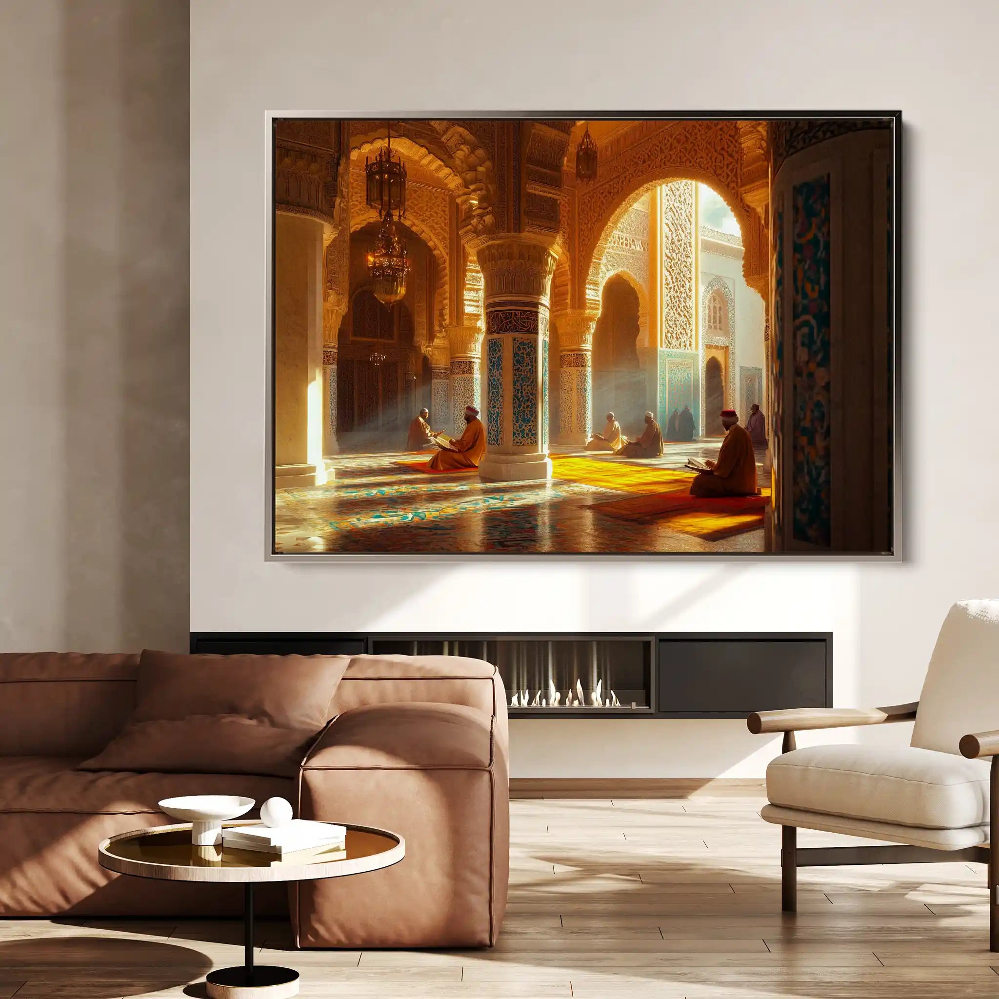 Orientalist 131 Canvas Art 60 x 40 cm / Black