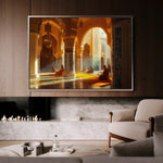 Orientalist 131 Canvas Art 60 x 40 cm / Black