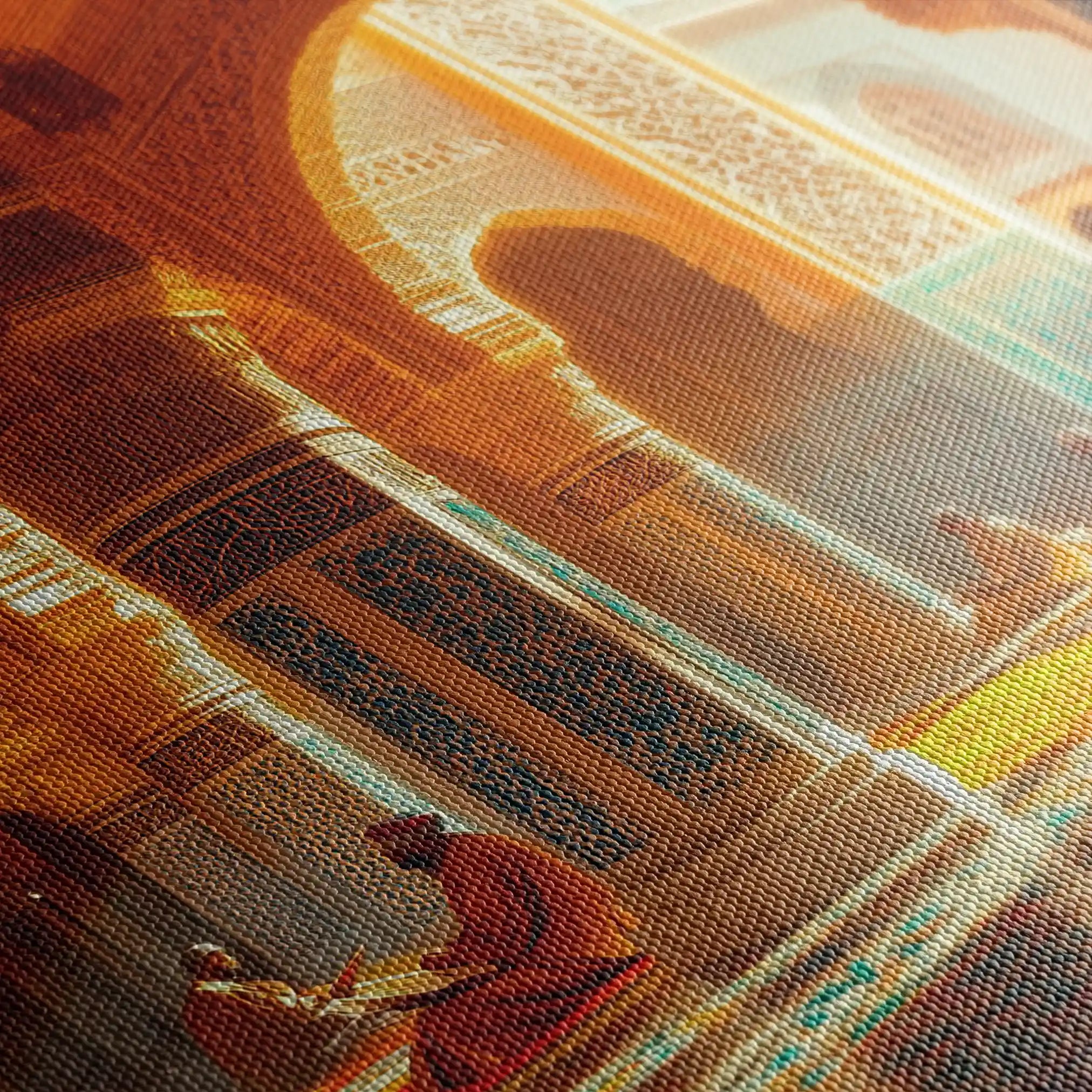 Orientalist 131 Canvas Art 60 x 40 cm / Black