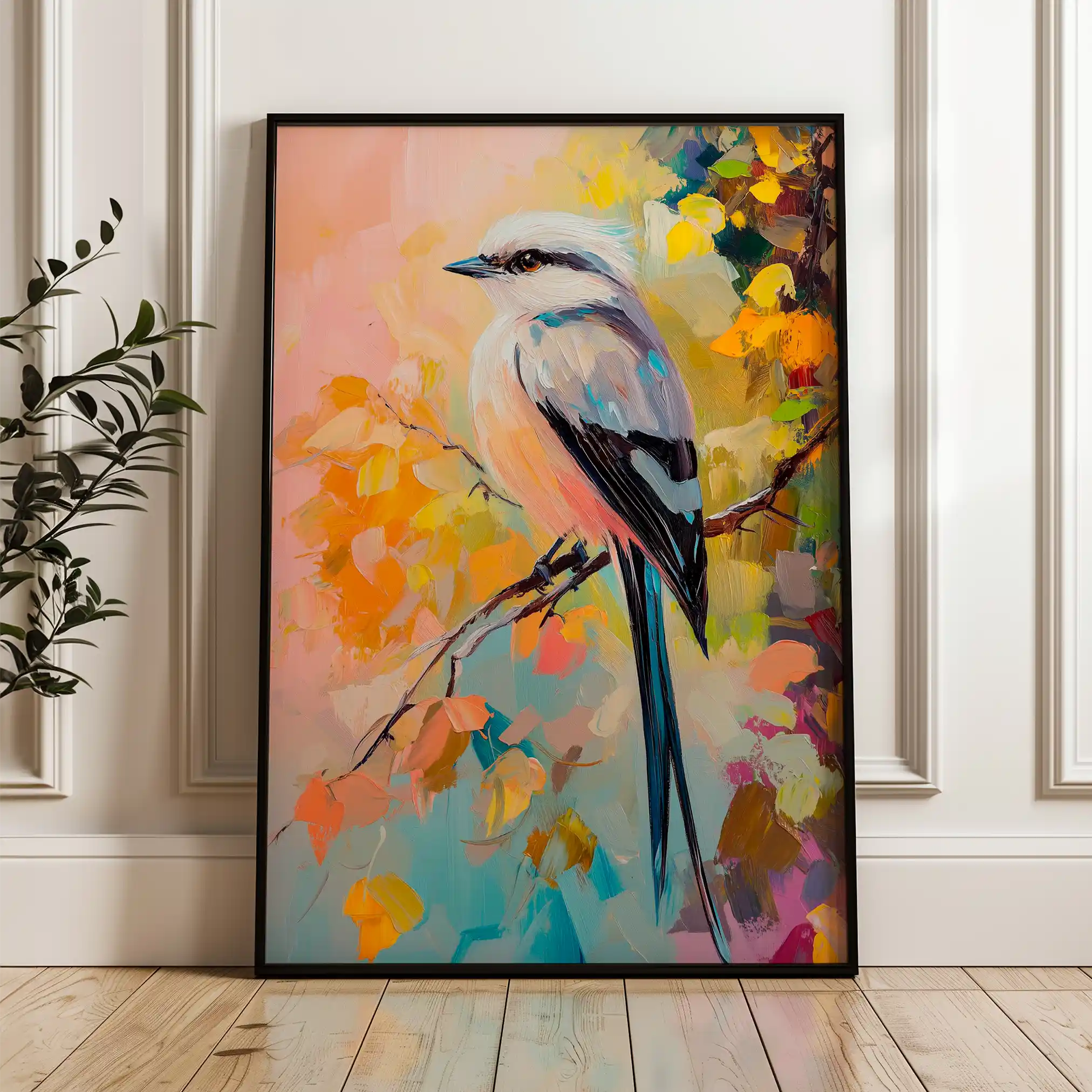 Animals 132 Canvas Art 60 x 40 cm / Black