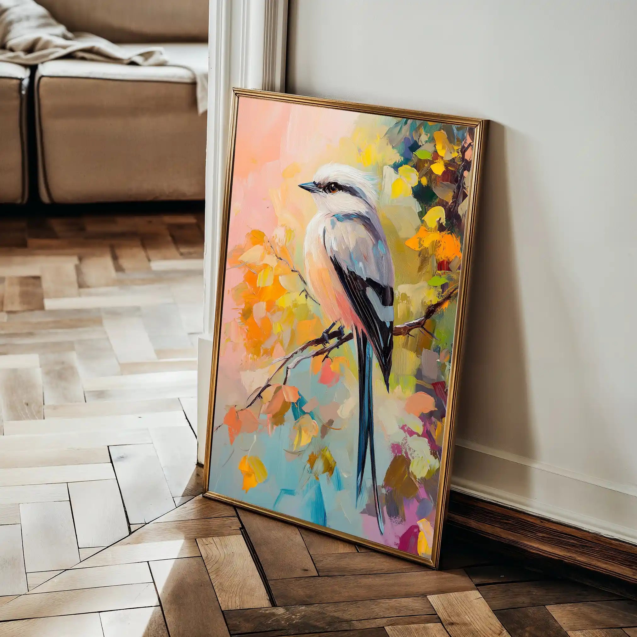 Animals 132 Canvas Art 60 x 40 cm / Black