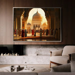 Orientalist 132 Canvas Art 60 x 40 cm / Black