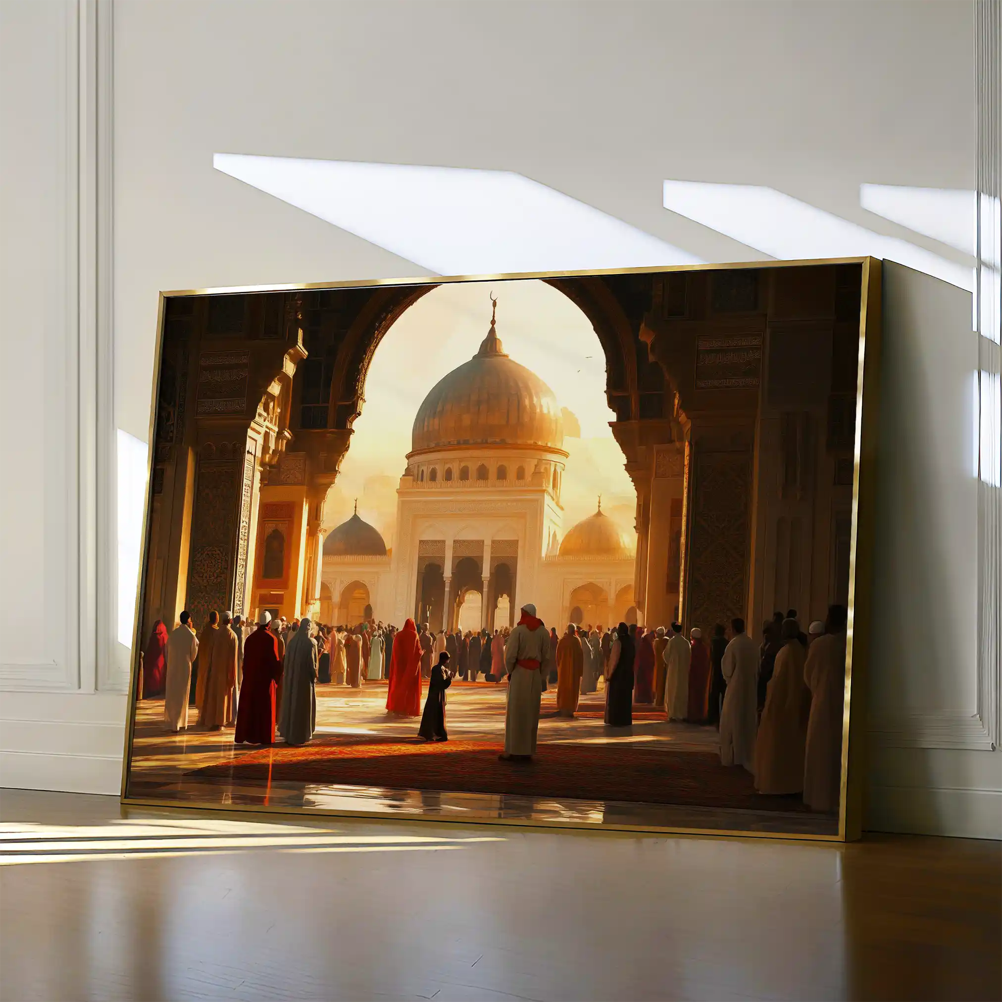 Orientalist 132 Canvas Art 60 x 40 cm / Black