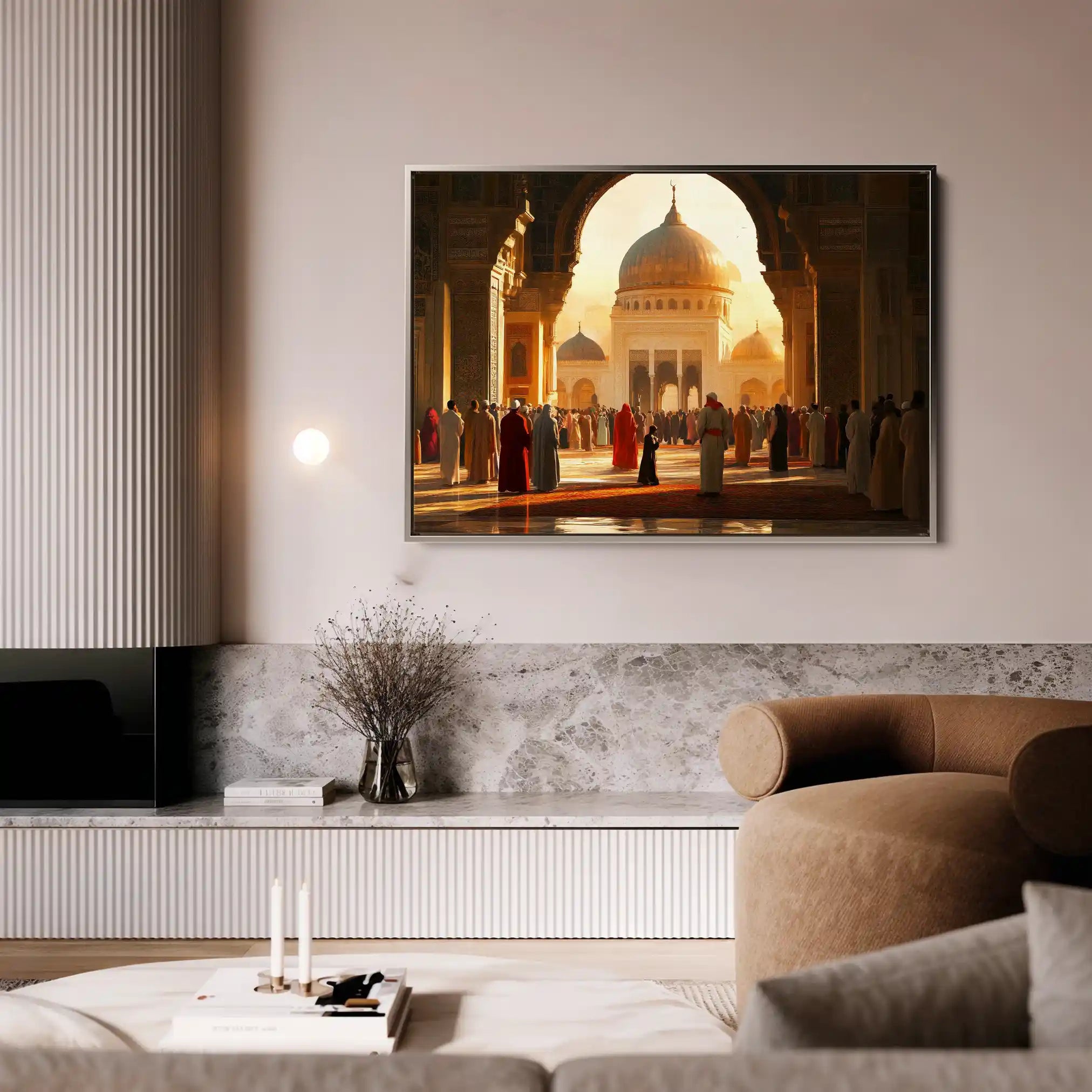 Orientalist 132 Canvas Art 60 x 40 cm / Black