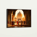Orientalist 132 Canvas Art 60 x 40 cm / Black