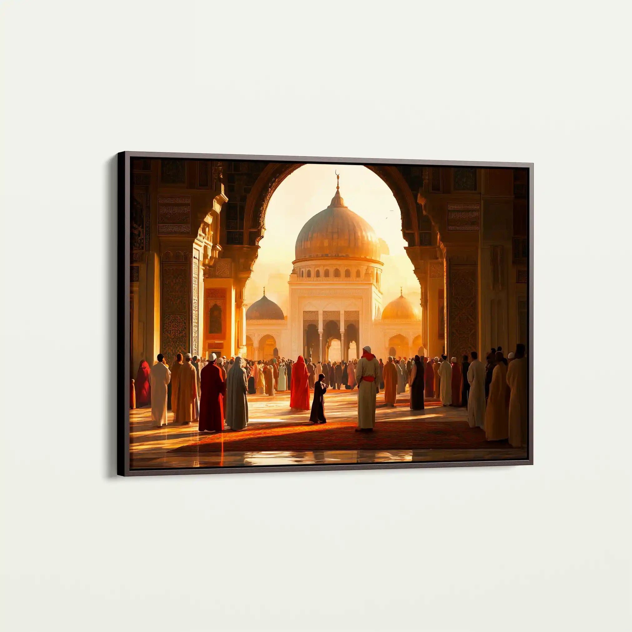 Orientalist 132 Canvas Art 60 x 40 cm / Black