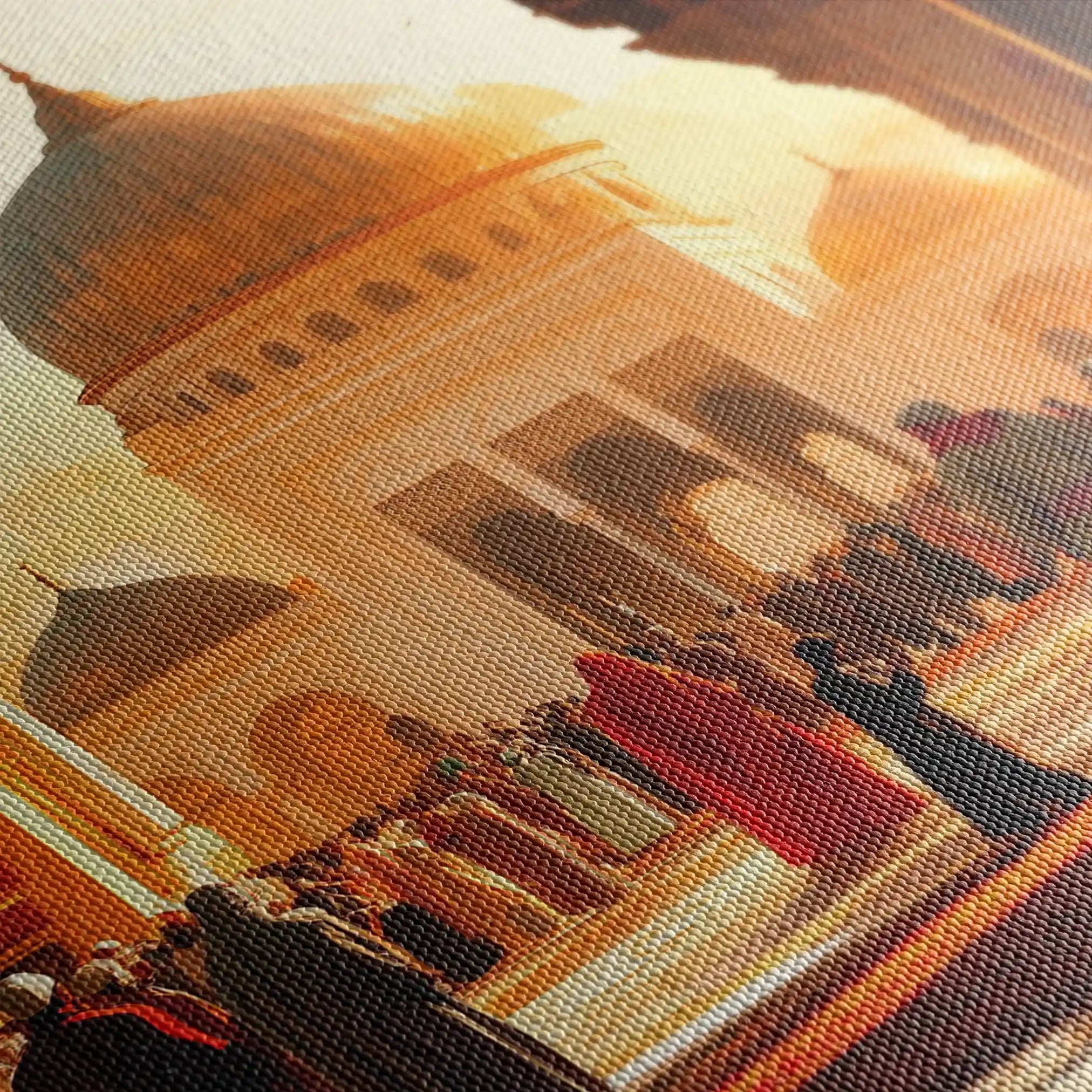 Orientalist 132 Canvas Art 60 x 40 cm / Black