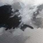 Abstract 1327 Canvas Art 60 x 60 cm / Black