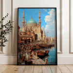 Orientalist 133 Canvas Art 60 x 40 cm / Black