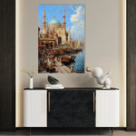 Orientalist 133 Canvas Art 60 x 40 cm / Black