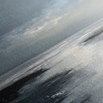 Abstract 1338 Canvas Art 60 x 60 cm / Black