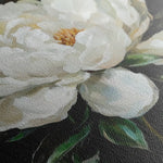 Floral 1338 Canvas Art 60 x 60 cm / Black