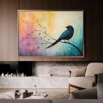 Animals 134 Canvas Art 60 x 40 cm / Black
