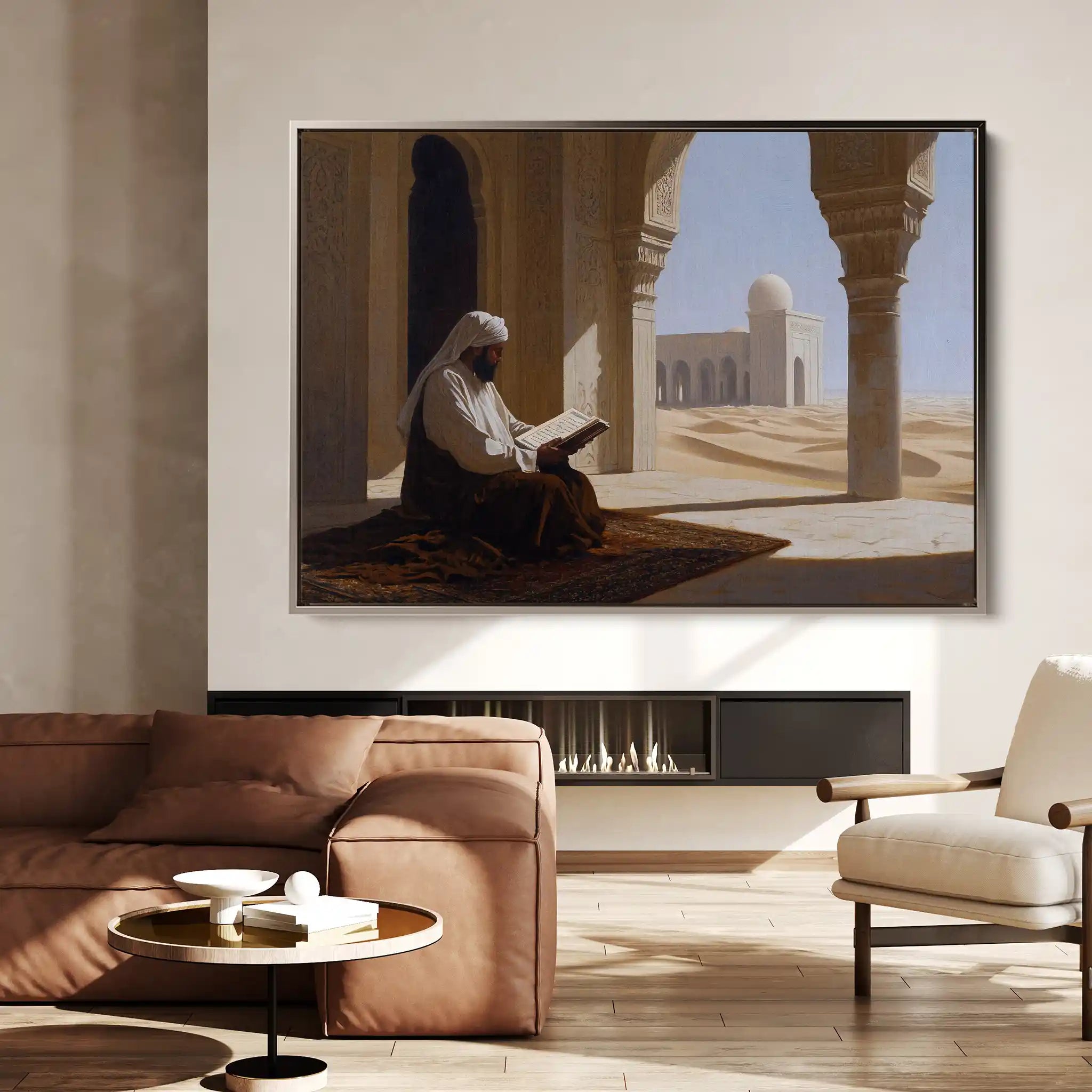Orientalist 134 Canvas Art 60 x 40 cm / Black