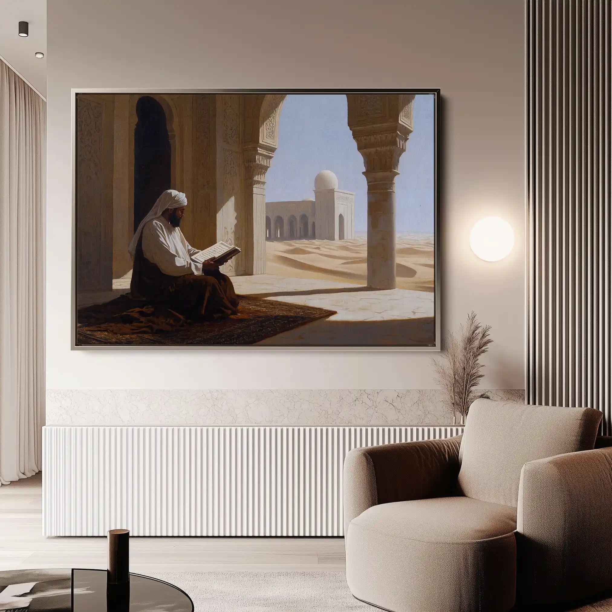 Orientalist 134 Canvas Art 60 x 40 cm / Black