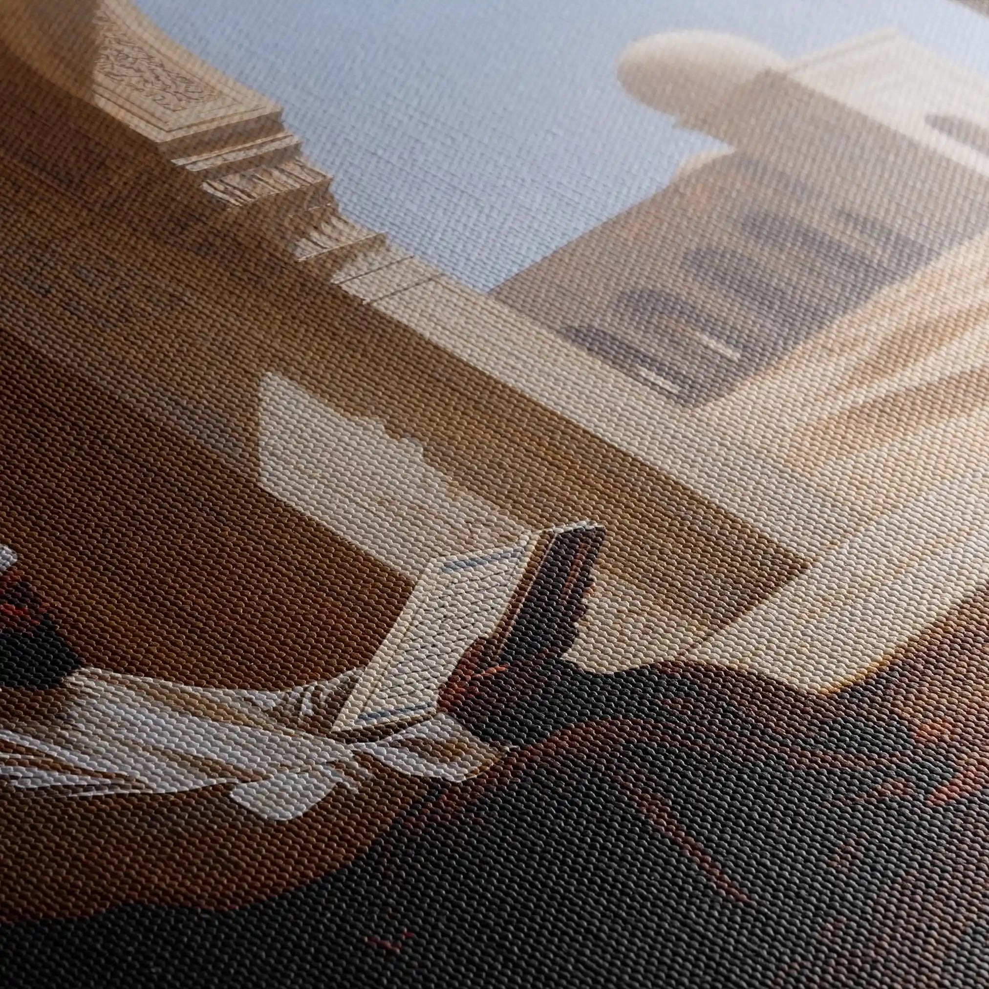 Orientalist 134 Canvas Art 60 x 40 cm / Black