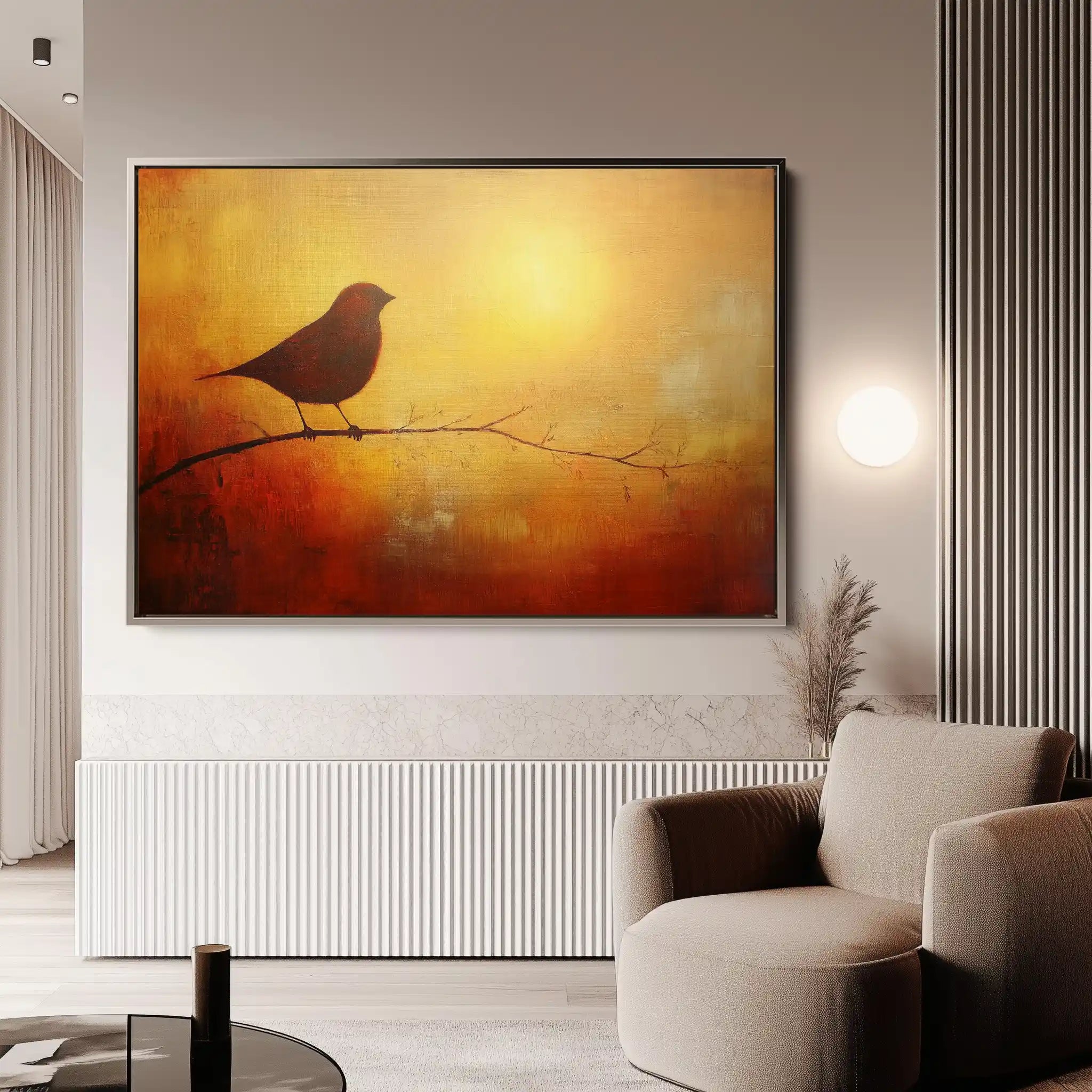 Animals 135 Canvas Art 60 x 40 cm / Black