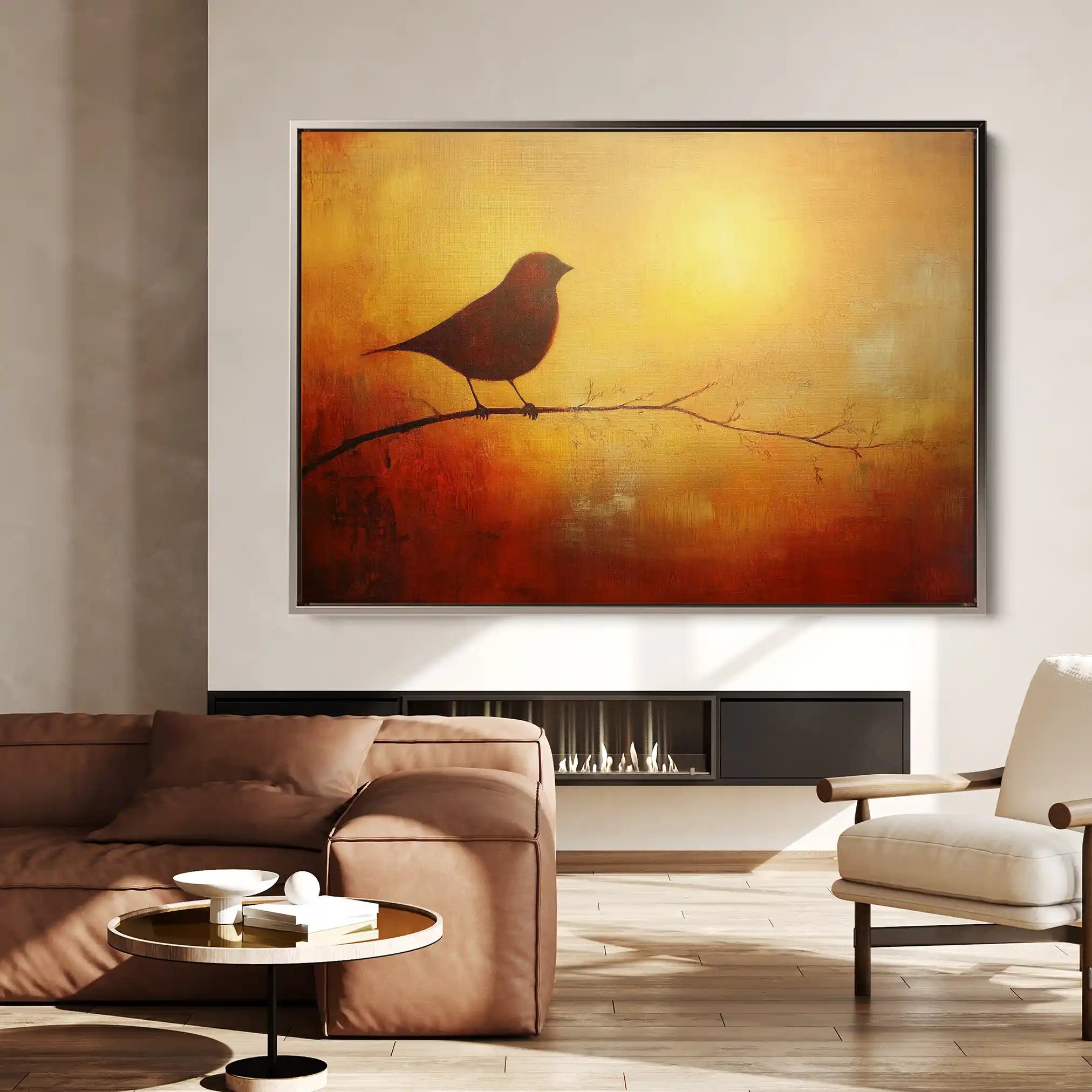 Animals 135 Canvas Art 60 x 40 cm / Black
