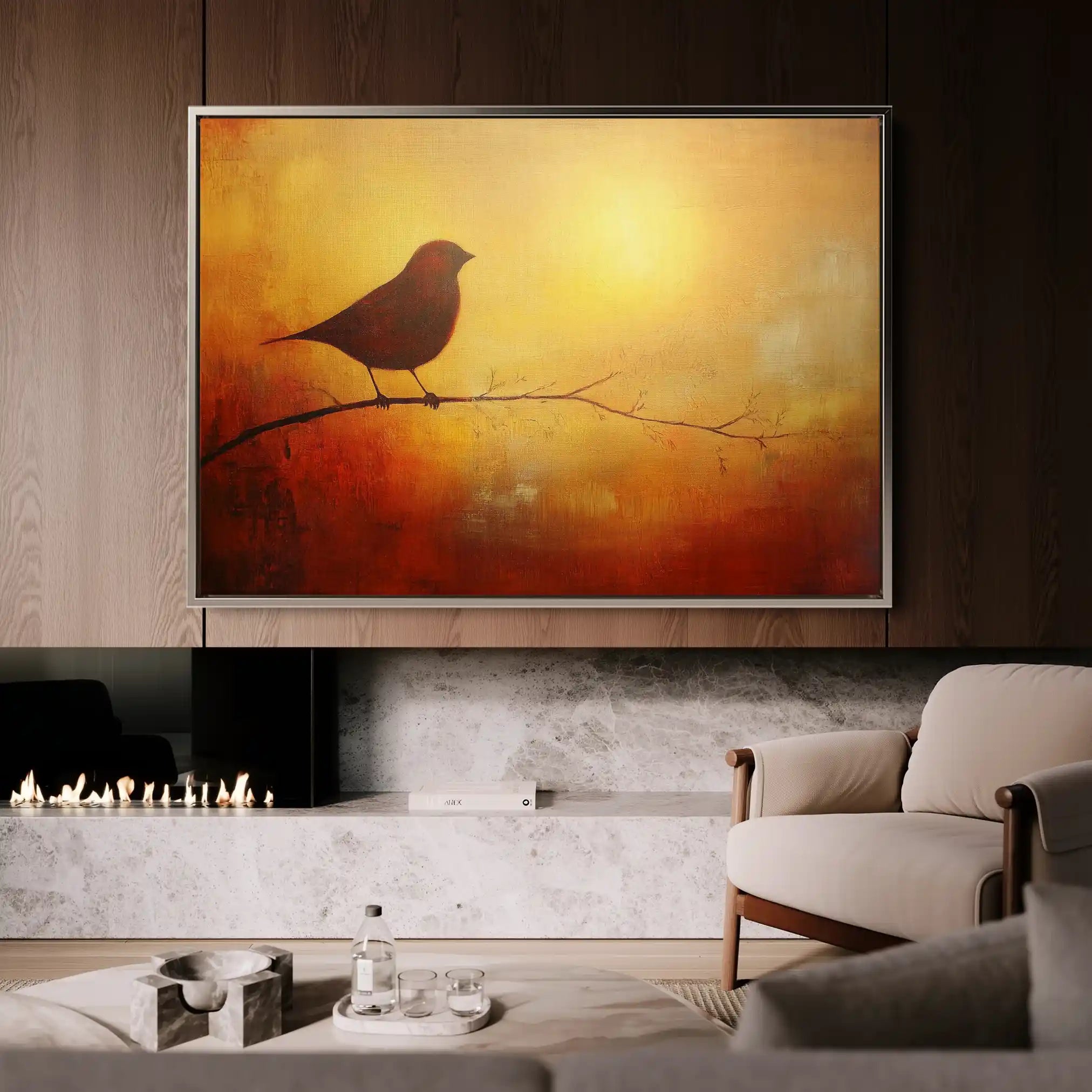 Animals 135 Canvas Art 60 x 40 cm / Black