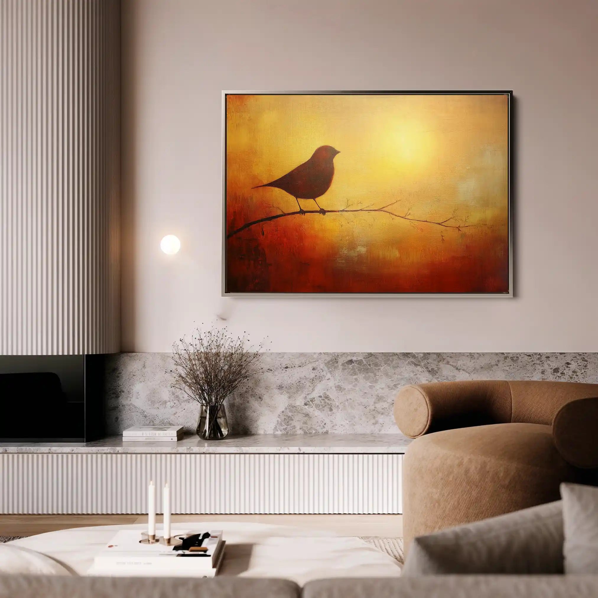 Animals 135 Canvas Art 60 x 40 cm / Black