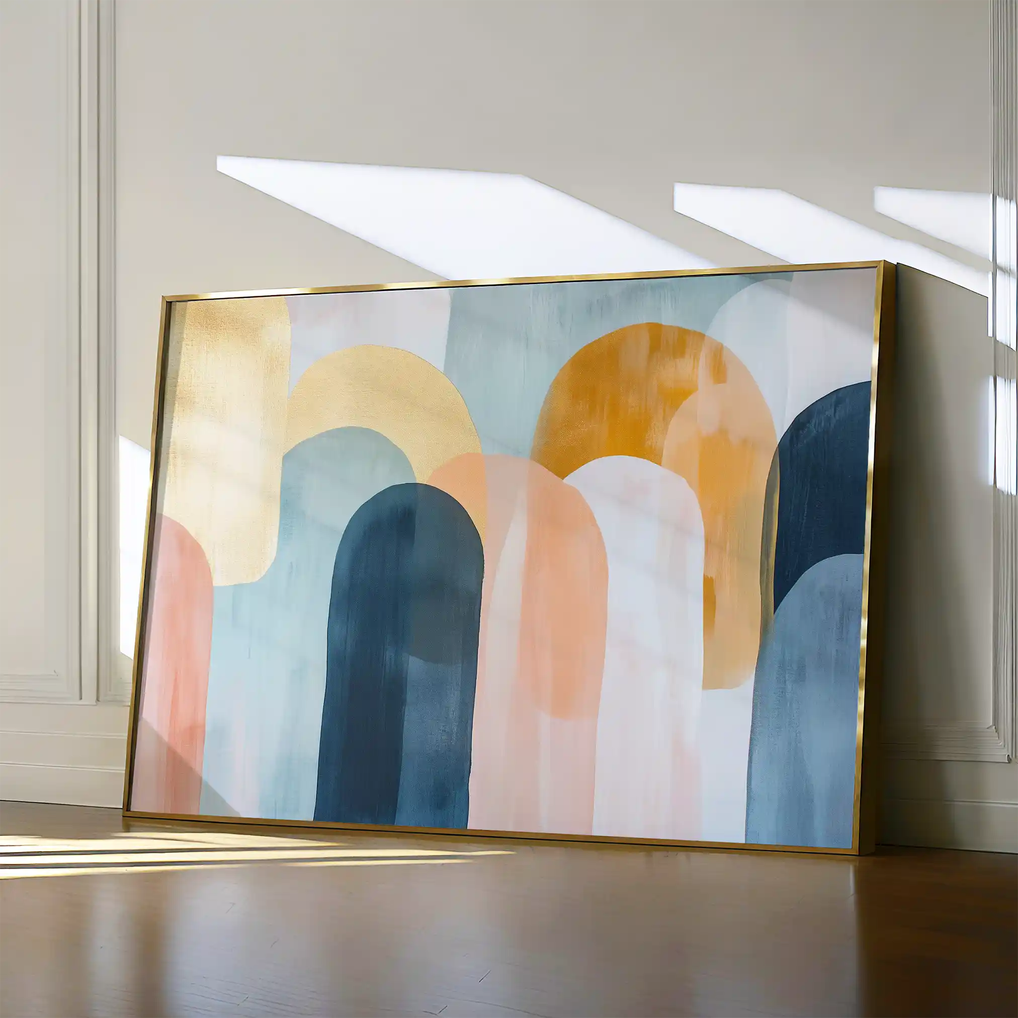 Boho 135 Canvas Art 60 x 40 cm / Black