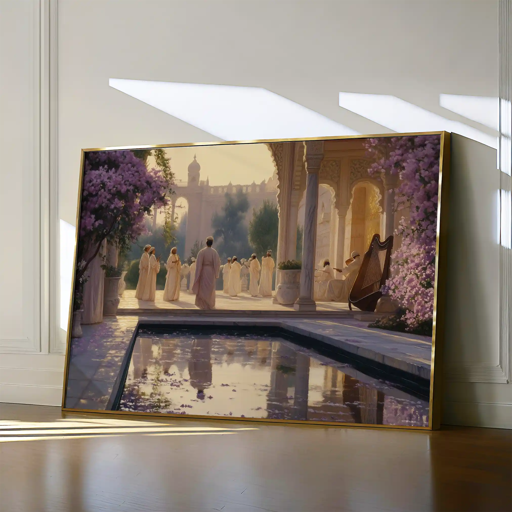 Orientalist 135 Canvas Art 60 x 40 cm / Black